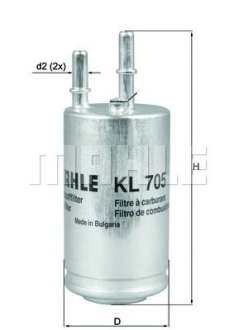 Топливный фильтр KNECHT - KL705