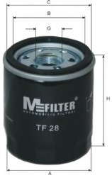 Масляный фильтр MFILTER - TF28
