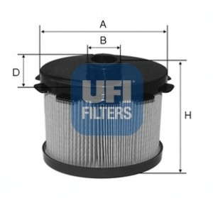 Топливный фильтр UFI - 26.688.00