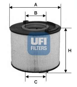 Топливный фильтр UFI - 26.015.00