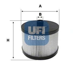 Топливный фильтр UFI - 26.022.00