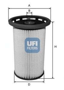 Топливный фильтр UFI - 26.025.00