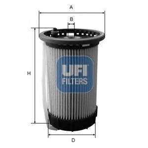 Топливный фильтр UFI - 26.065.00
