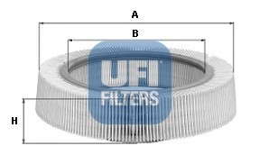 Воздушный фильтр UFI - 30.217.00