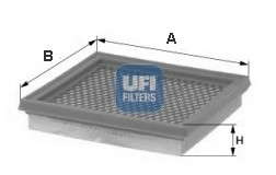 Воздушный фильтр UFI - 30.544.00