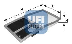 Воздушный фильтр UFI - 30.342.00
