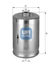 Топливный фильтр UFI - 31.748.00