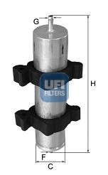 Топливный фильтр UFI - 31.950.00
