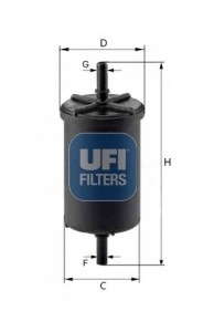 Топливный фильтр UFI - 31.948.00