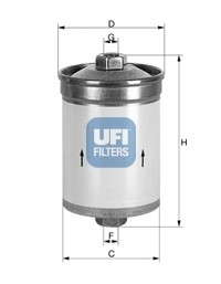 Топливный фильтр UFI - 31.502.00