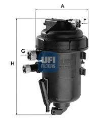 Топливный фильтр UFI - 55.178.00
