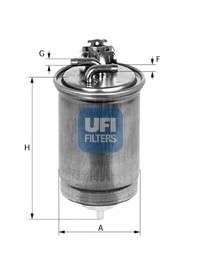 Топливный фильтр UFI - 24.365.01