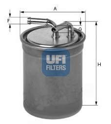 Топливный фильтр UFI - 24.016.00