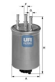 Топливный фильтр UFI - 24.445.00