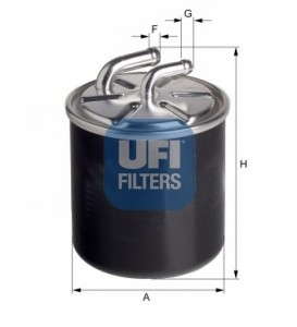 Топливный фильтр UFI - 24.436.00