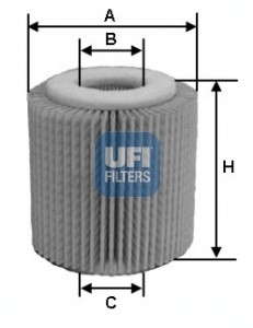 Масляный фильтр UFI - 25.056.00