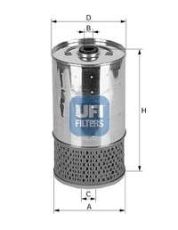 Масляный фильтр UFI - 25.499.00