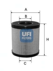 Масляный фильтр UFI - 25.060.00