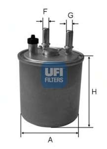 Топливный фильтр UFI - 24.073.00