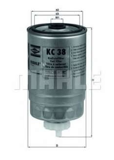 Топливный фильтр KNECHT - KC38
