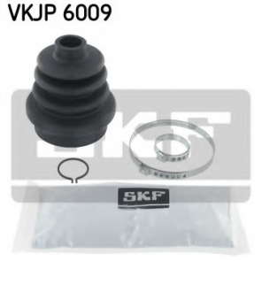 Пыльник ШРУСа резиновый (смазка + хомуты) SKF - VKJP 6009