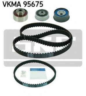 Комплект ремня ГРМ (ремень и ролики) SKF - VKMA 95675
