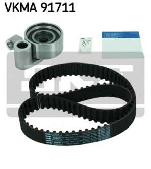 Комплект ремня ГРМ (ремень и ролики) SKF - VKMA 91711