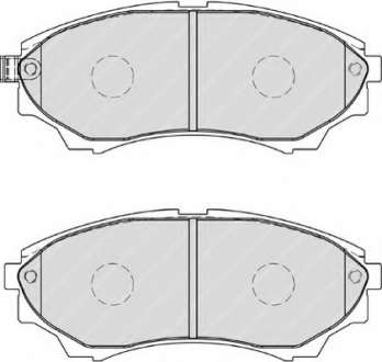 Колодки тормозные дисковые FERODO - FDB1817 (Ferodo)