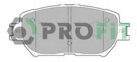 Колодки тормозные дисковые PROFIT - 5000-1620 (Profit)
