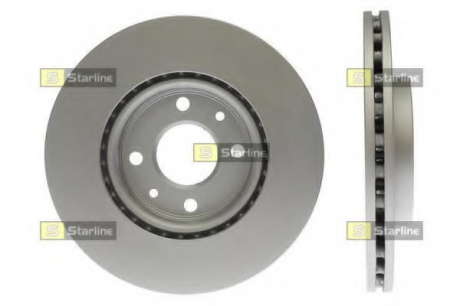 Диск тормозной окрашенный (антикорозионная обработка) STARLINE - PB 2946C