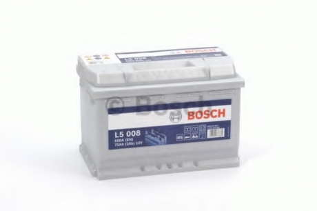 Акумуляторна батарея 75А BOSCH - 0092L50080