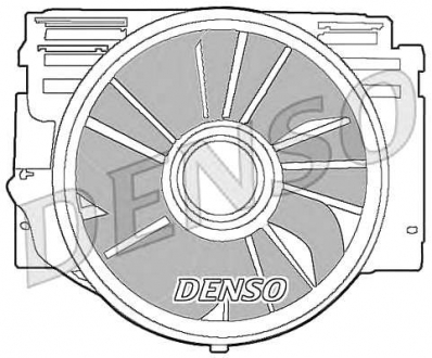 Вентилятор, охлаждение двигателя DS DER05007 (Denso)