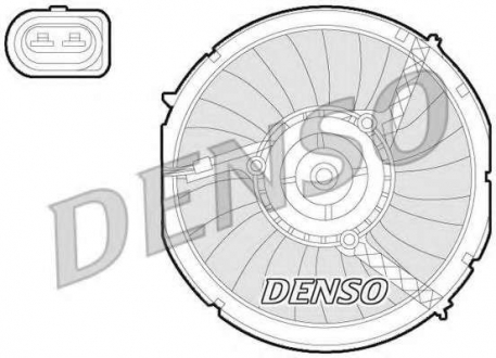Вентилятор, охлаждение двигателя DS DER02003 (Denso)