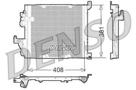 Конденсатор, кондиционер DS DCN20012 (Denso)