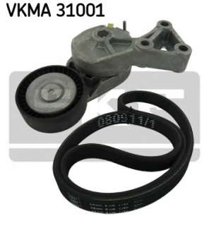Поликлиновой ременный комплект SKF - VKMA 31001