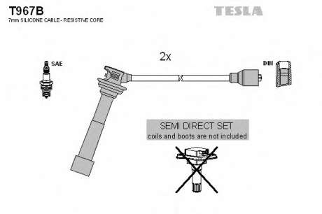 Кабель зажигания, к-кт TESLA TESLA - T967B (Tesla)