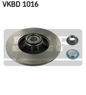 Тормозной диск с подшипником SKF - VKBD1016