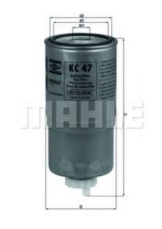 Фильтр топливный KNECHT - KC47