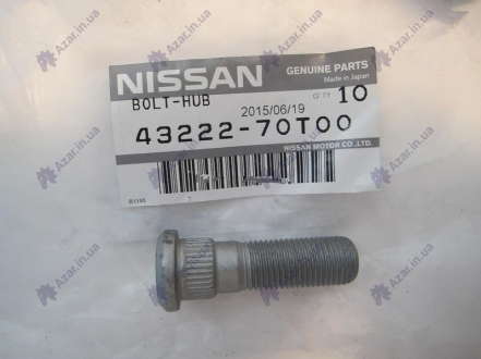 Болт (пр-во Nissan) Nissan - 4322270T00 (NISSAN)
