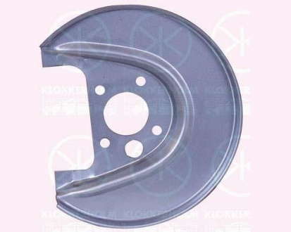 Защита тормозного диска, заднего правого SKODA OCTAVIA (1997-2010) (1U2, 1U5) KLOKKER - 9523 878 (KLOKKERHOLM)