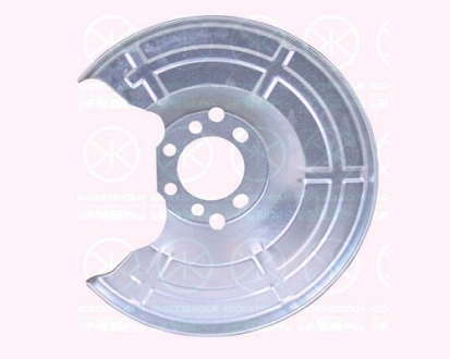 Защита тормозного диска, заднего левая, правая OPEL ASTRA G (1998-2009) KLOKKER - 5062 879 (KLOKKERHOLM)