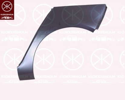 Ремчасть металлическая KLOKKER - 9524 581 (KLOKKERHOLM)