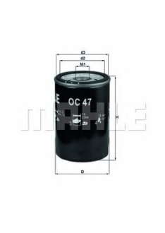 Фильтр масляный VAG (бензиновые двигатели) (без упаковки) Knecht - OC47OF (KNECHT)
