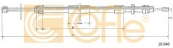 Трос стояночного тормоза COFLE - 10.646 - 10.646 (Фото 1)