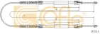 Трос стояночного тормоза COFLE - 1171.11 - 1171.11 (Фото 1)