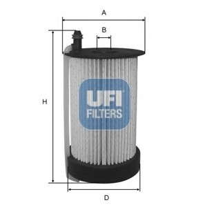 Топливный фильтр UFI - 26.031.00