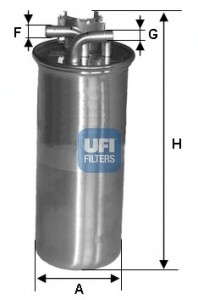 Топливный фильтр UFI - 24.001.00