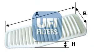 Воздушный фильтр UFI - 30.452.00