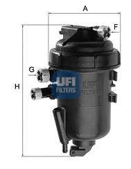 Топливный фильтр UFI - 55.112.00